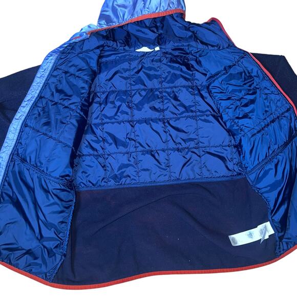 Cotopaxi Trico Hybrid Women’s Fleece Hooded Jacket Sz Small Purple,blue Orange - Picture 6 of 8